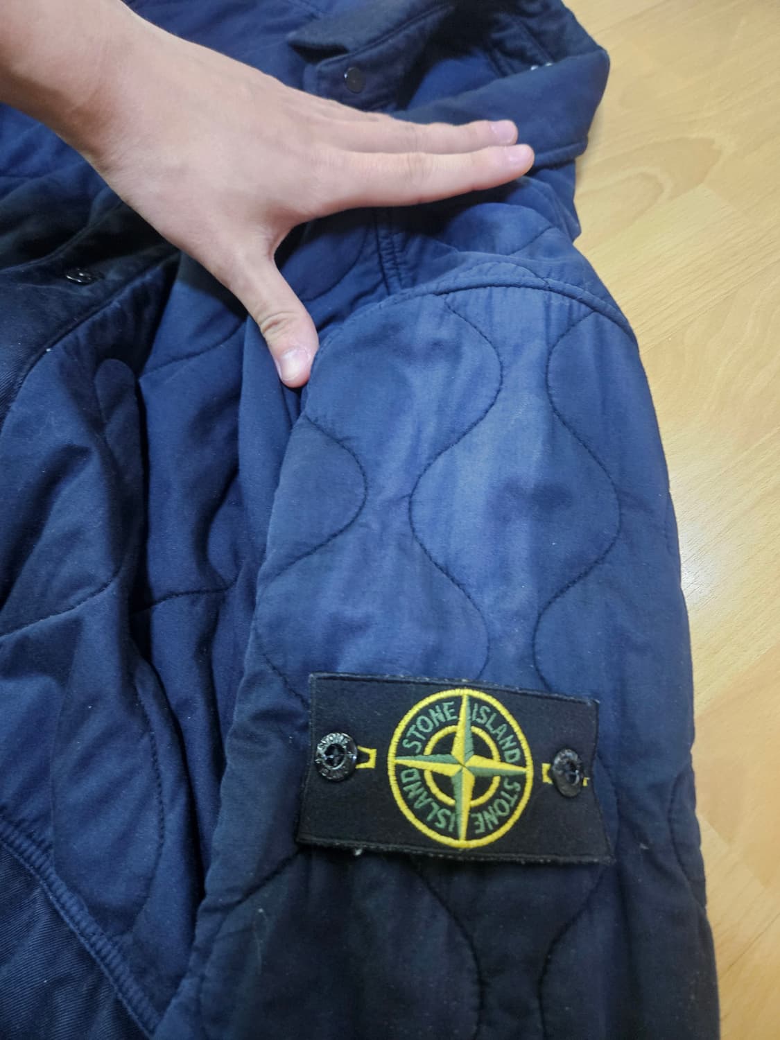 정품 스톤아일랜드 쿼팅 자켓 m사이즈 상품이미지2