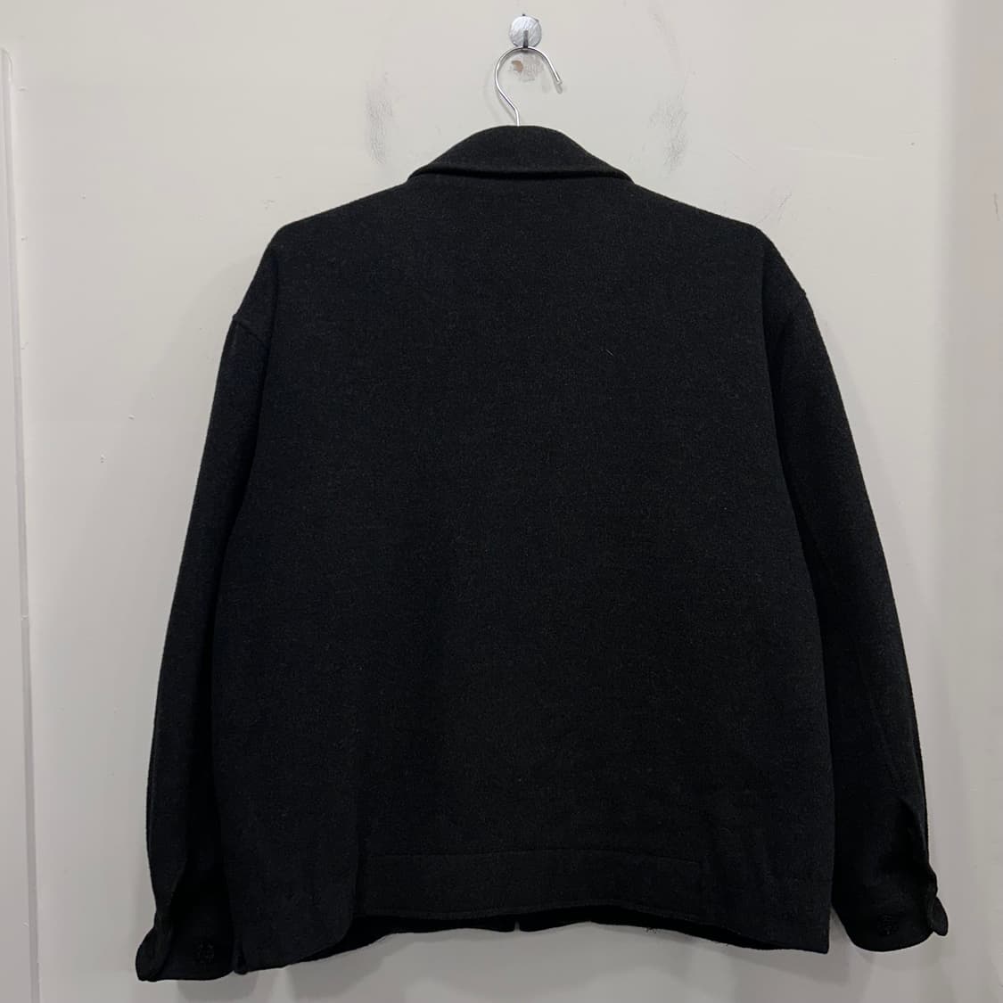 팜스프링 네오 울 모직 카라 집업 미니멀 자켓 상품이미지5