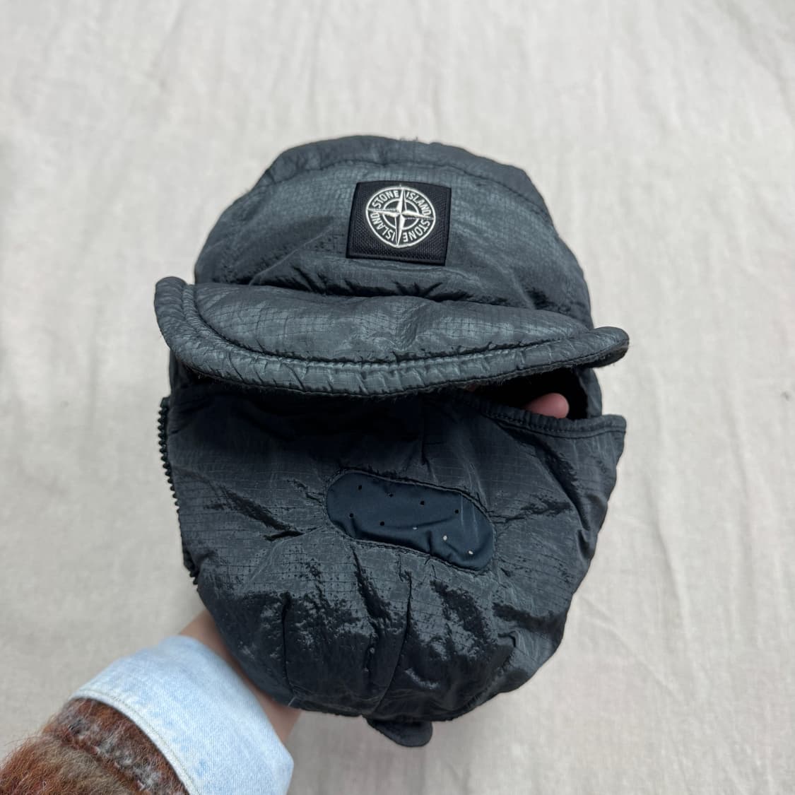 스톤아일랜드 나일론메탈 바라클라바 트루퍼헷 상품이미지5