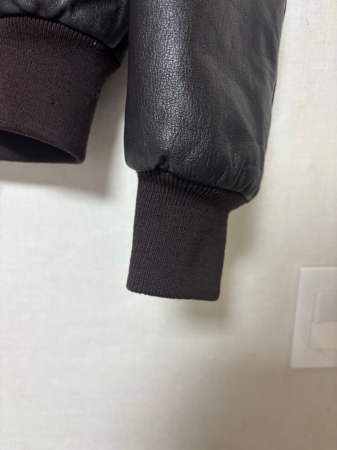 80s 엘엘빈 고트스킨 A2 레더 자켓 상품이미지6