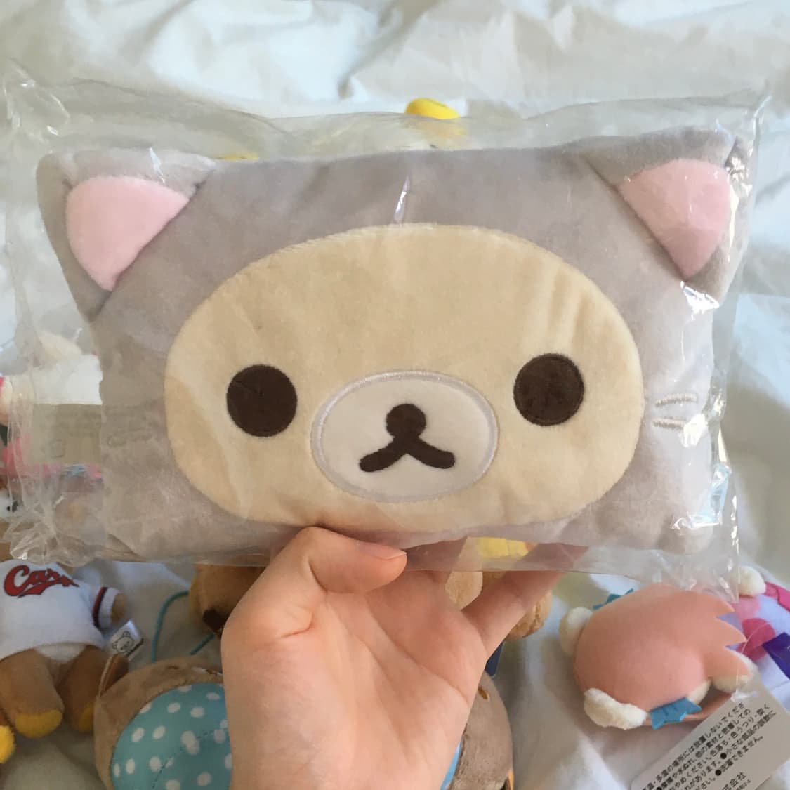 고양이 코리락쿠마 쿠션 상품이미지1