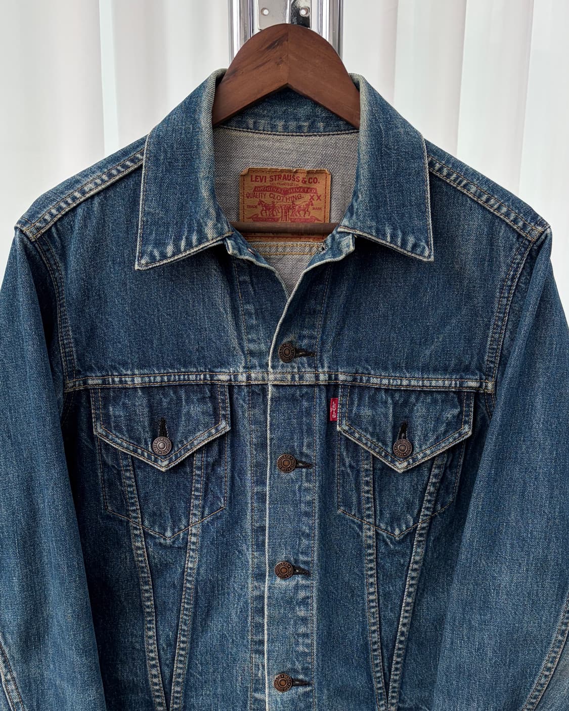 [38]리바이스 90s JPN LVC 3세대 데님 자켓 71557 상품이미지4