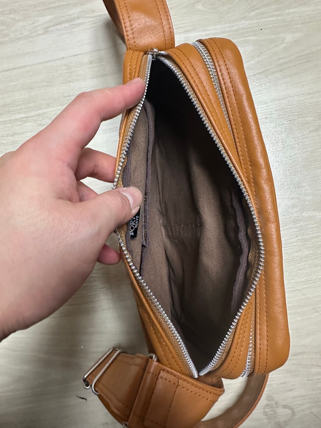 PORTER 요시다 포터 프리스타일 숄더백 L 카멜 베이지 상품이미지8