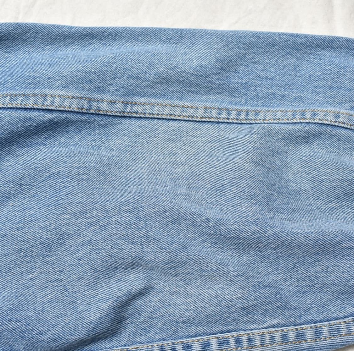 90S 에디바우어 빅사이즈 오버핏 데님 트러커 청자켓 N1019 상품이미지7