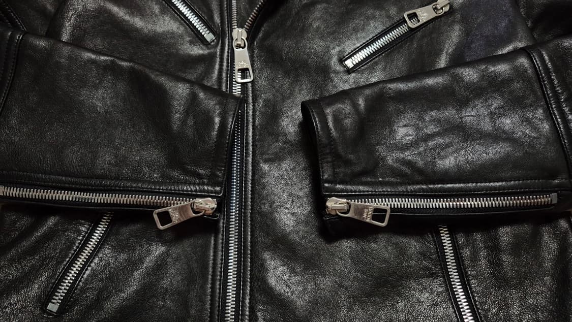 [PUER HOMME] 퓨에르옴므 라이더 양가죽 자켓 48 상품이미지4