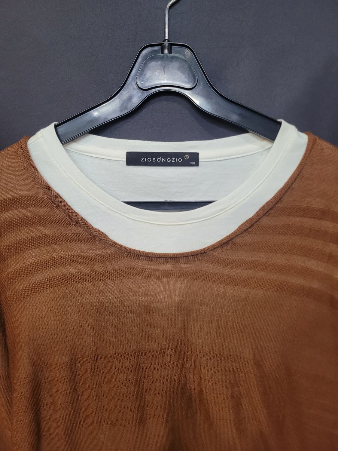 ZIOSONGZIO 지오송지오 레이어드 셔츠 상품이미지2