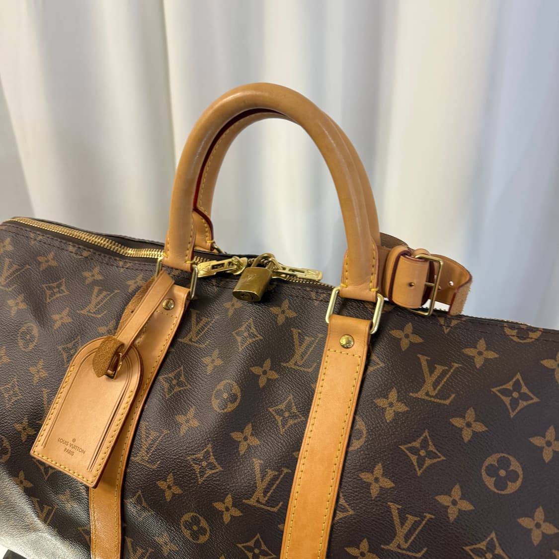 루이비통 모노그램 반둘리에 키폴 50사이즈 신형 상품이미지5