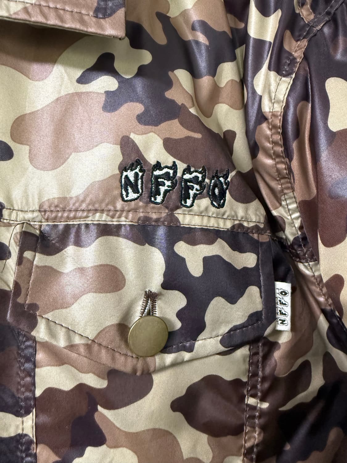 NFFO 카모 경량패딩 상품이미지6