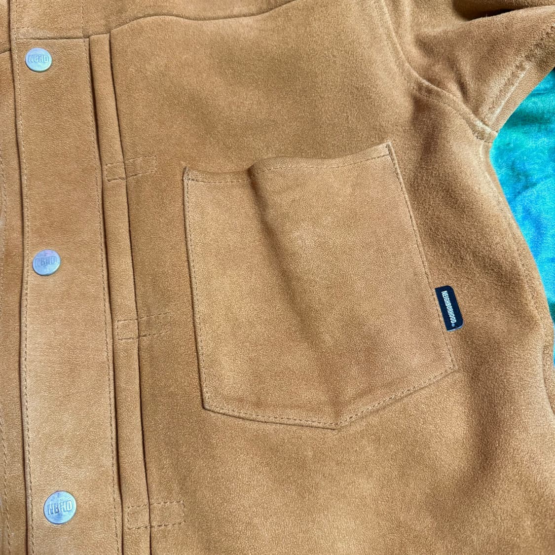 [M]네이버후드 스웨이드 TYPE-2 트러커 자켓 상품이미지5