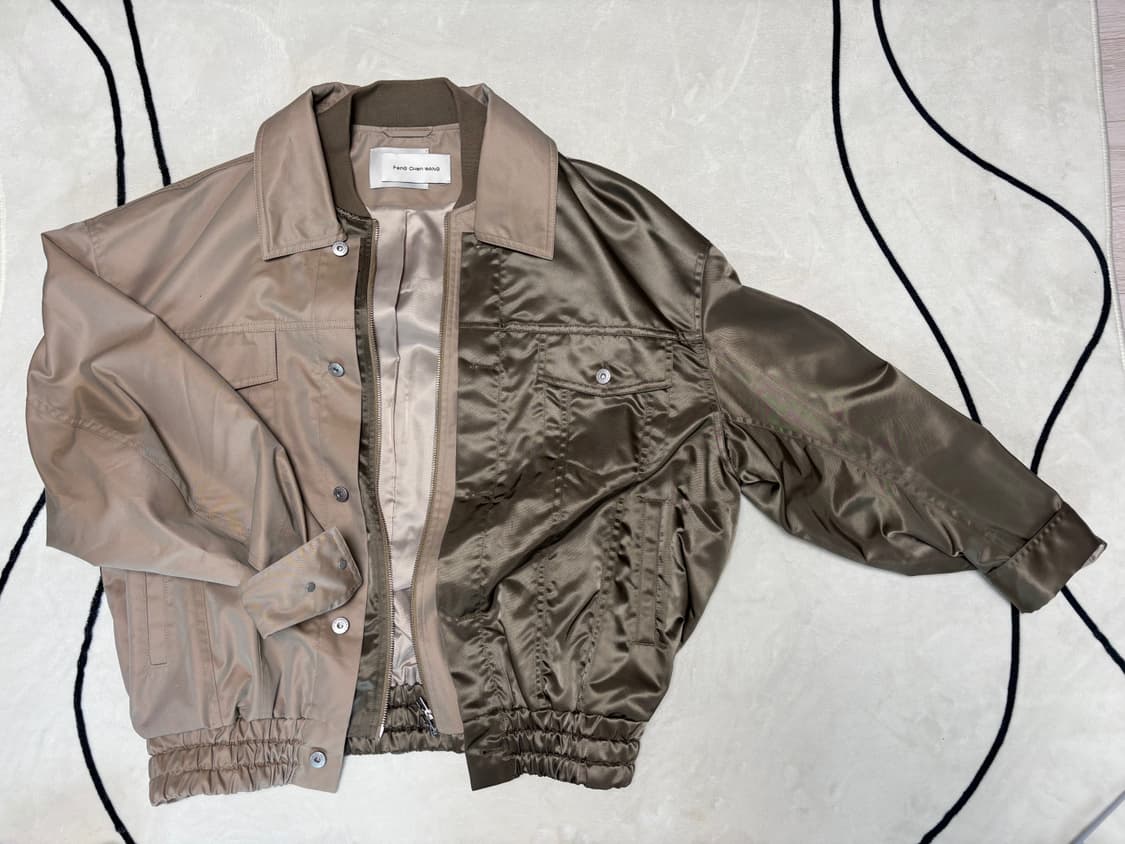 펑첸왕 더블 패널드 자켓 L 상품이미지5