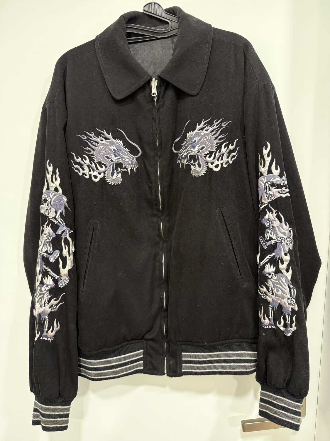 Mpq 리버시블 자수 스카쟌 상품이미지1