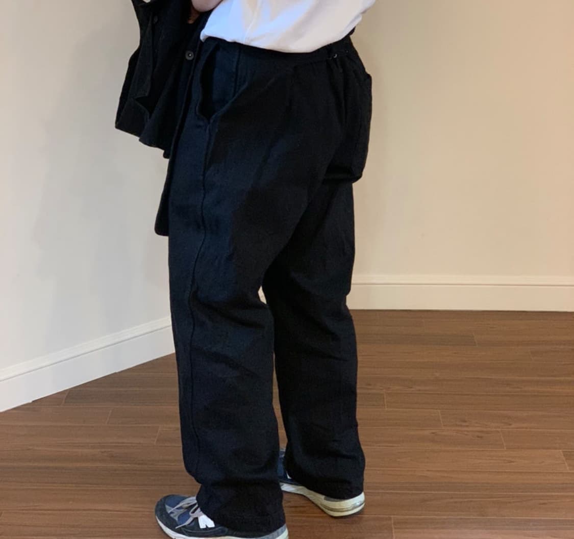 코모리 데님 오버팬츠 2사이즈 상품이미지9