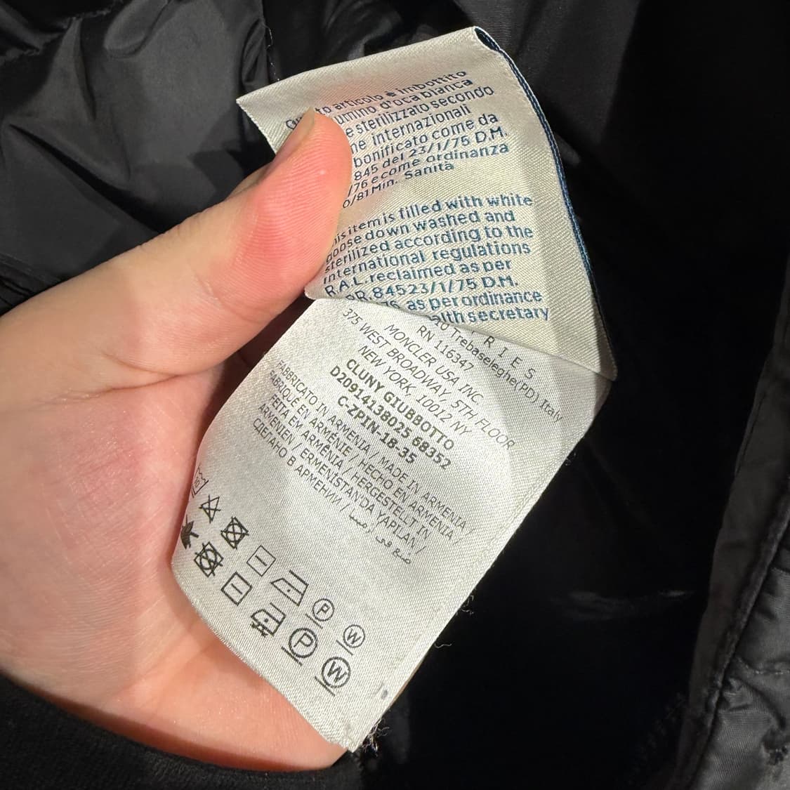 (2) 몽클레어 클루니 다운 패딩 상품이미지5