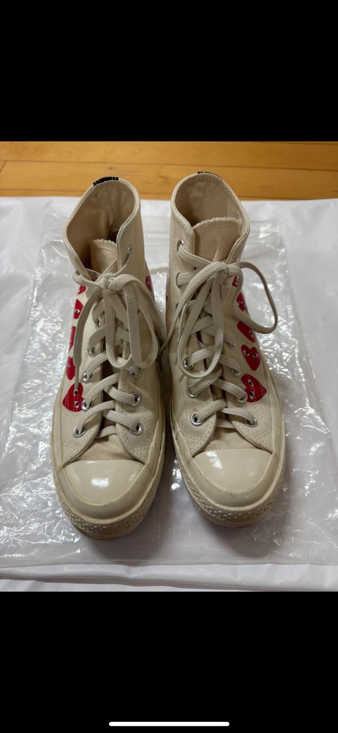 꼼데가르송 하이탑 컨버스 스니커즈 250 상품이미지1