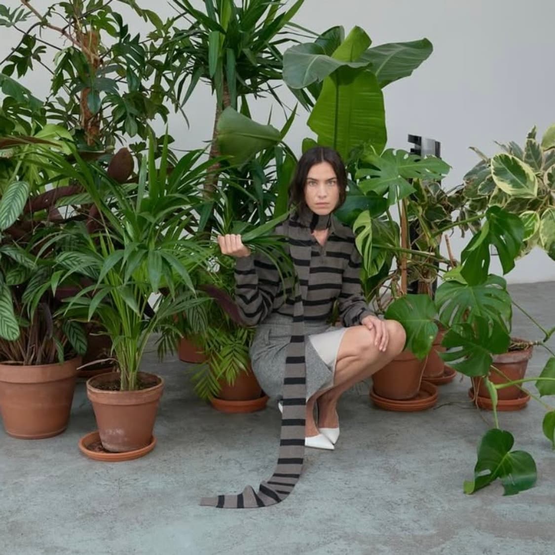 [S,M,L]커미션 25fw Dad 스트라이프 폴로 니트 상품이미지2