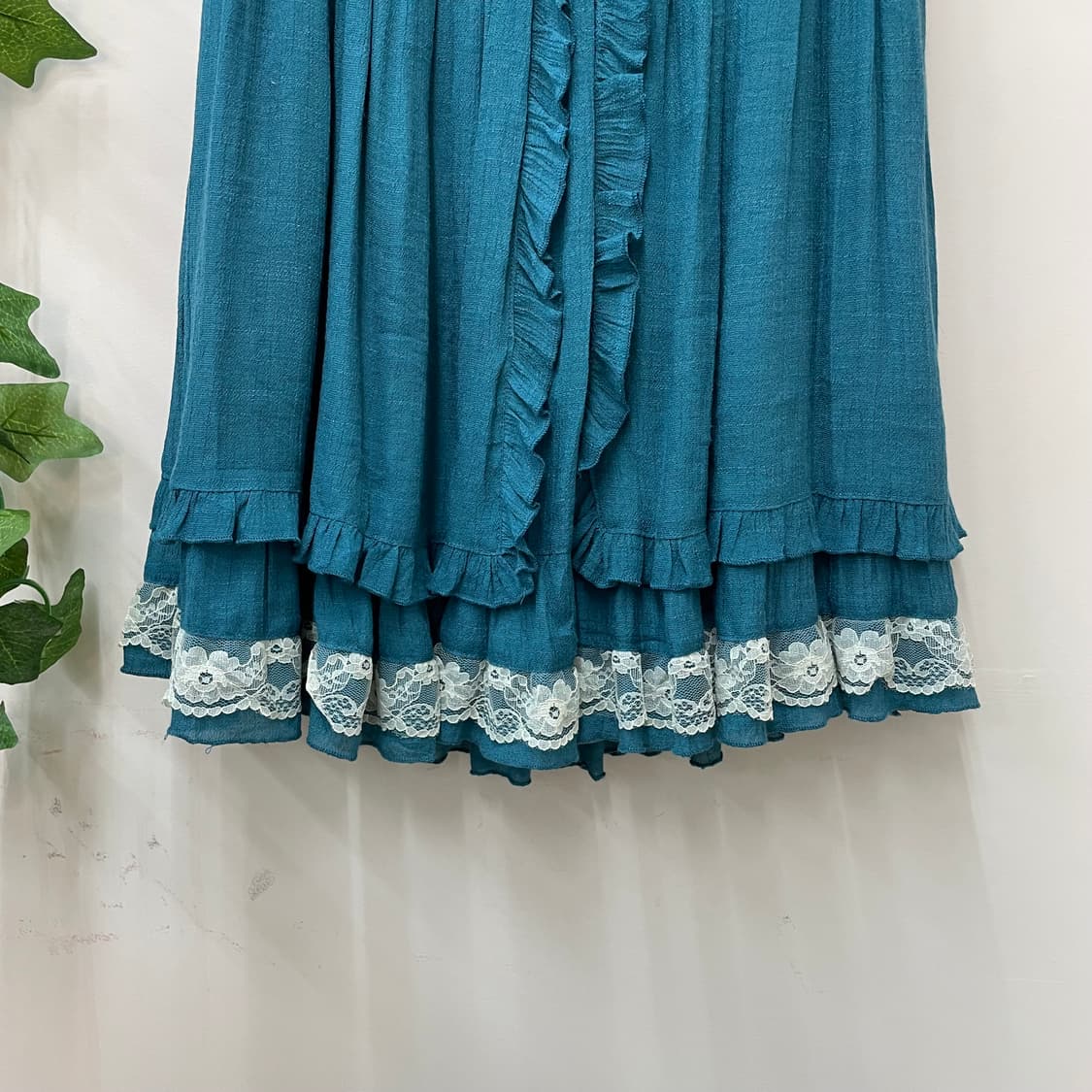 엑시즈팜 택달린 새상품 페어리 히메갸루 틸 레이스 프릴 스커트 상품이미지2