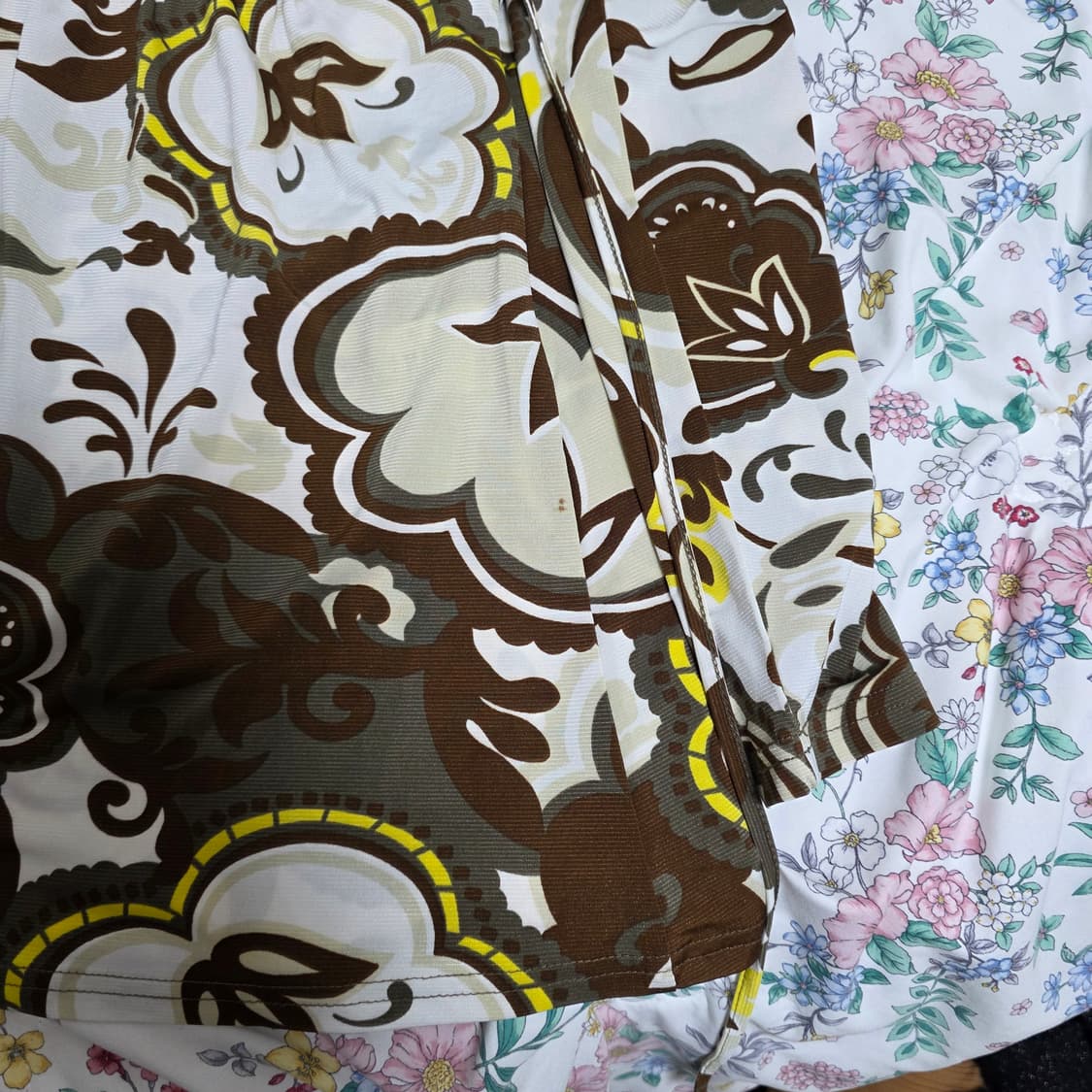 빈티지)페이즐리 오리엔탈 에스닉st 모리걸 튜닉 로맨틱 롱슬리브블라우스 상품이미지5