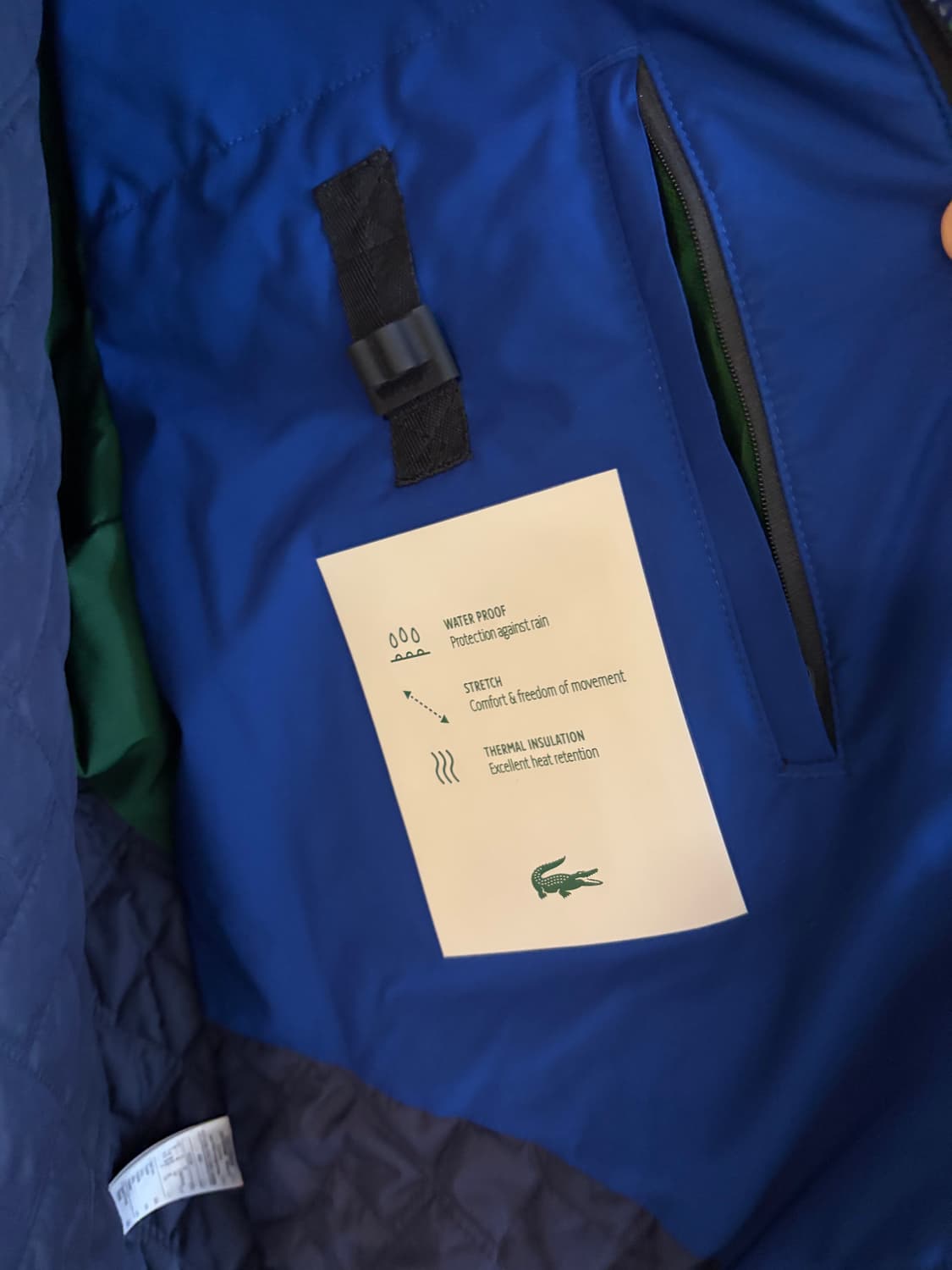 라코스테 테크니컬 후드 블루종 점퍼 BH2513-52G 상품이미지4