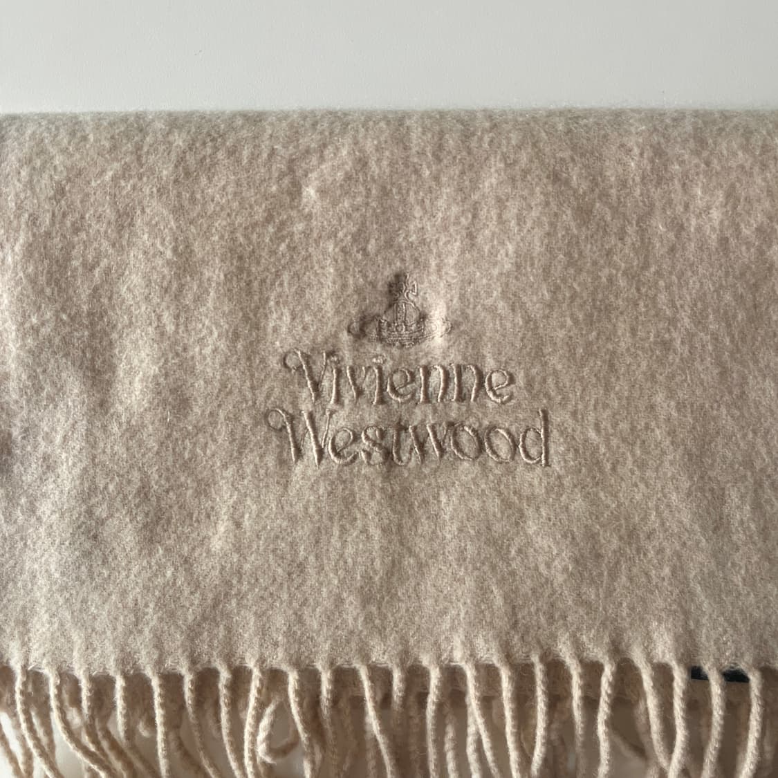 VIVIENNE WESTWOOD wool 100% Muffler 이태리제 상품이미지2