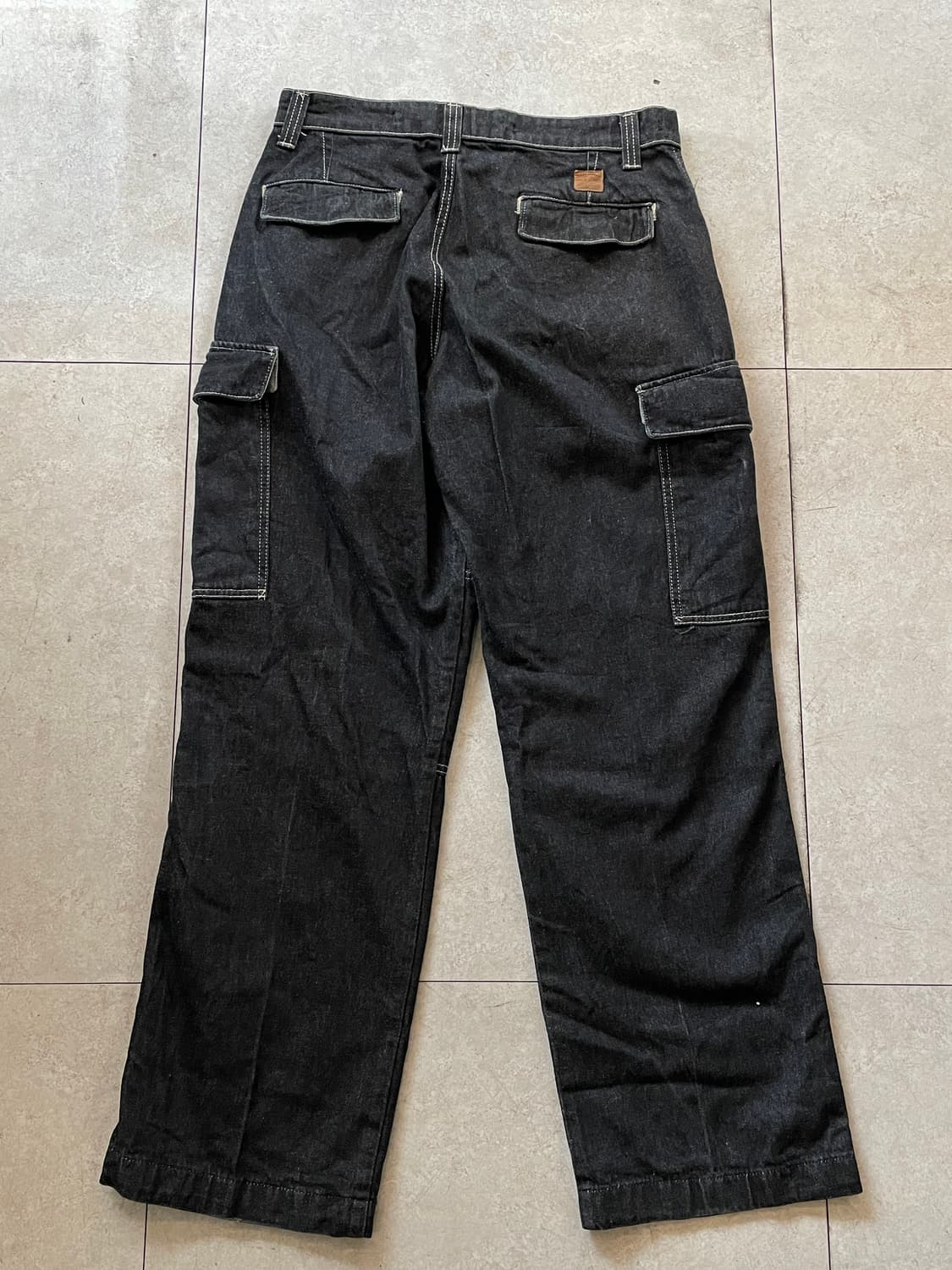  폴로 랄프로렌 블랙 데님 카고 와이드 팬츠 상품이미지1