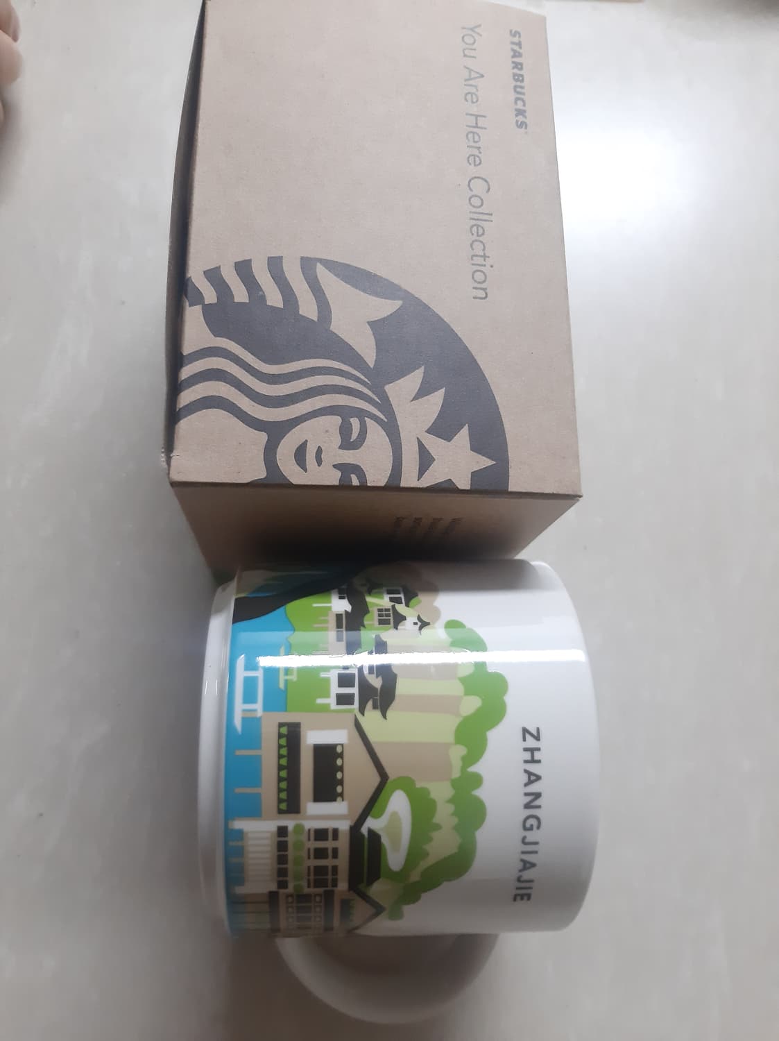 스타벅스 유아히어 중국 장가계 한정 머그잔 상품이미지1