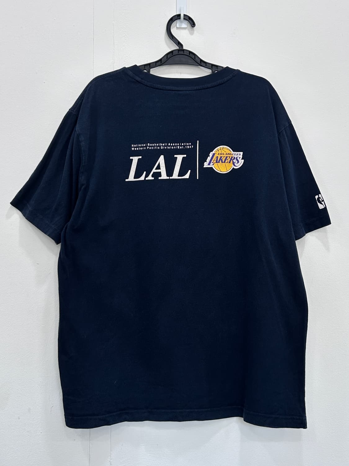 NBA LA 레이커스 반팔 티셔츠 네이비 상품이미지2