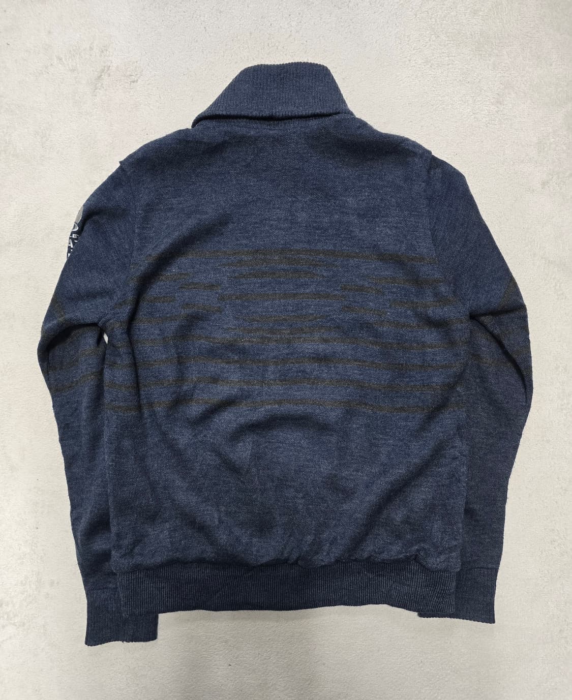 오클리 네이비 퀼팅 니트 집업 자켓 L 상품이미지4