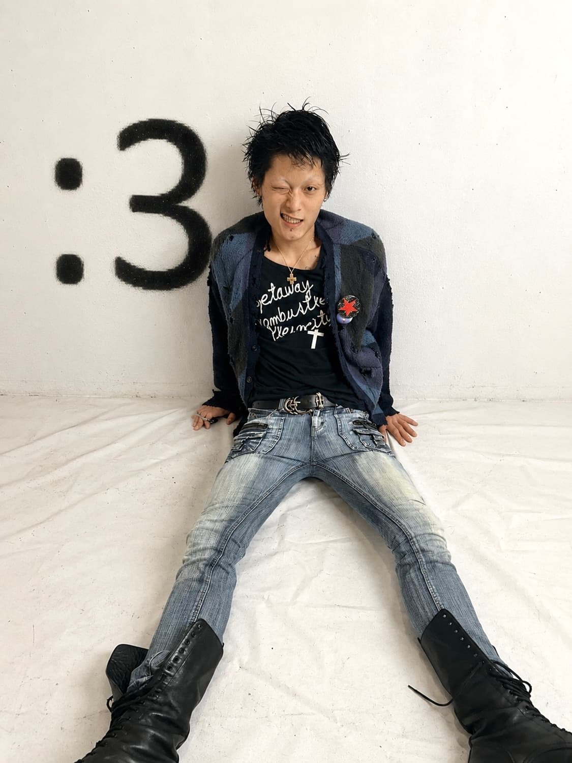 In The Attic Zipper Denim Slim pants 상품이미지1