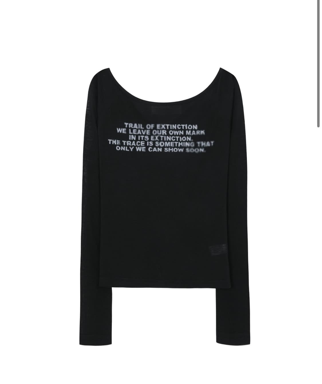 보헤미안서울 프린티드 슬리브 / 블랙 상품이미지1