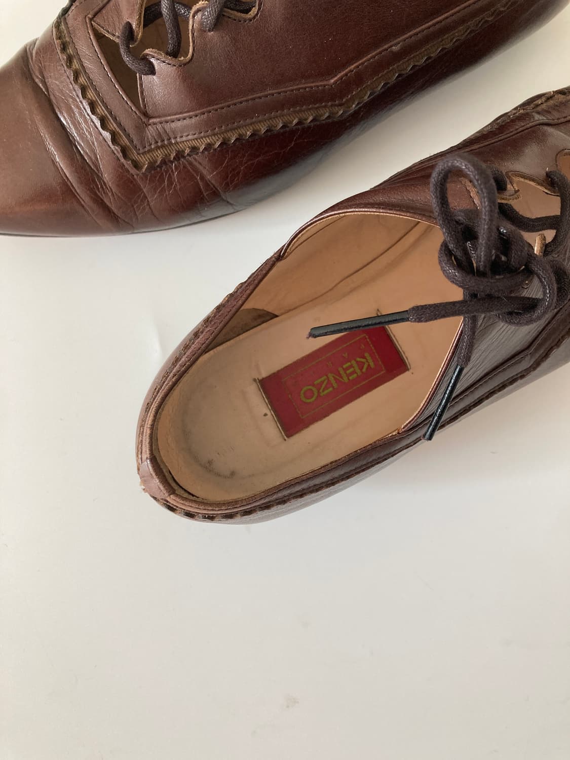 pump  / brown leather 상품이미지5