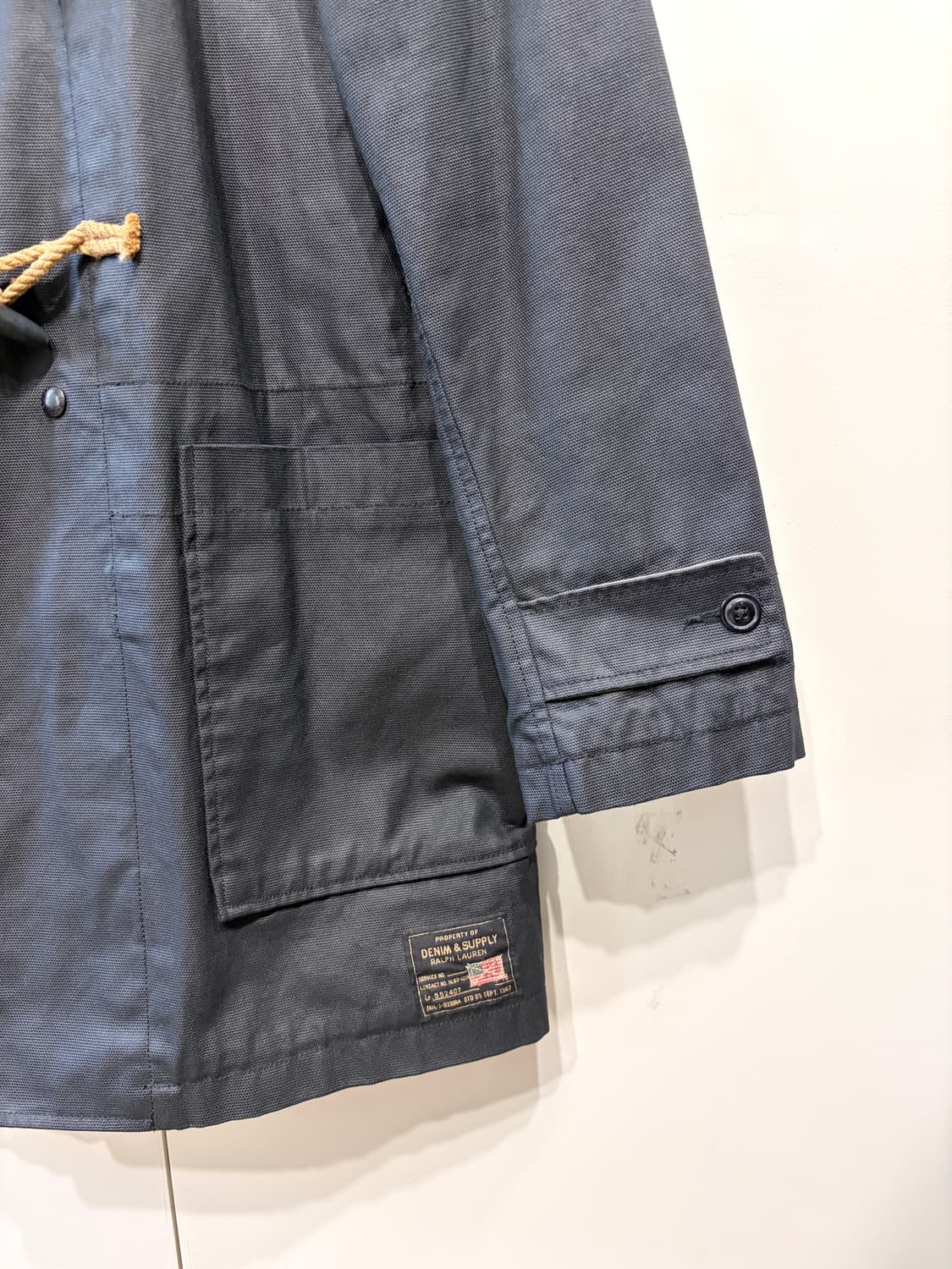 랄프로렌 데님앤서플라이 드라이 코티드 더플 코트 상품이미지3