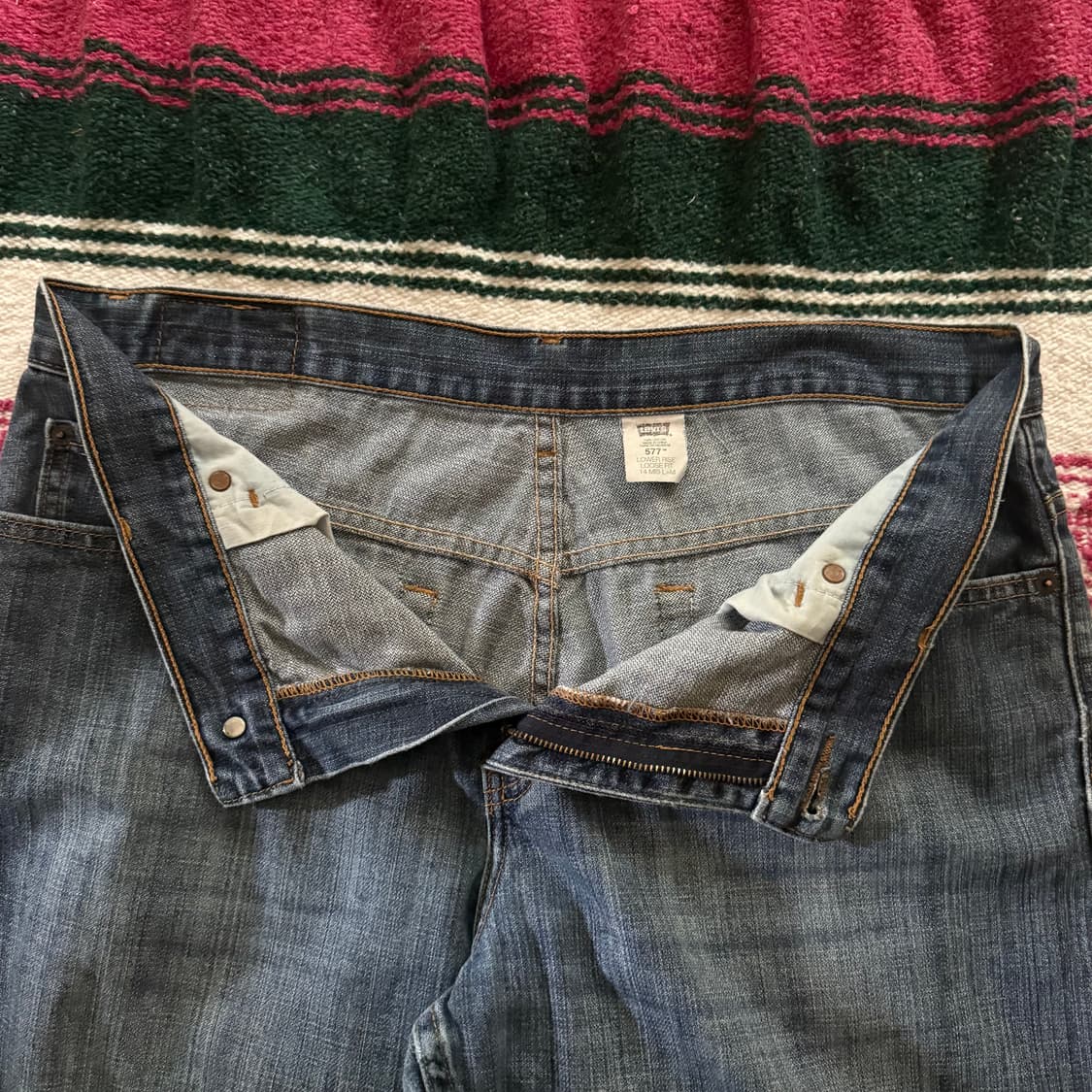 levi's 리바이스 577 루즈핏 데님 청바지 - 8 상품이미지4