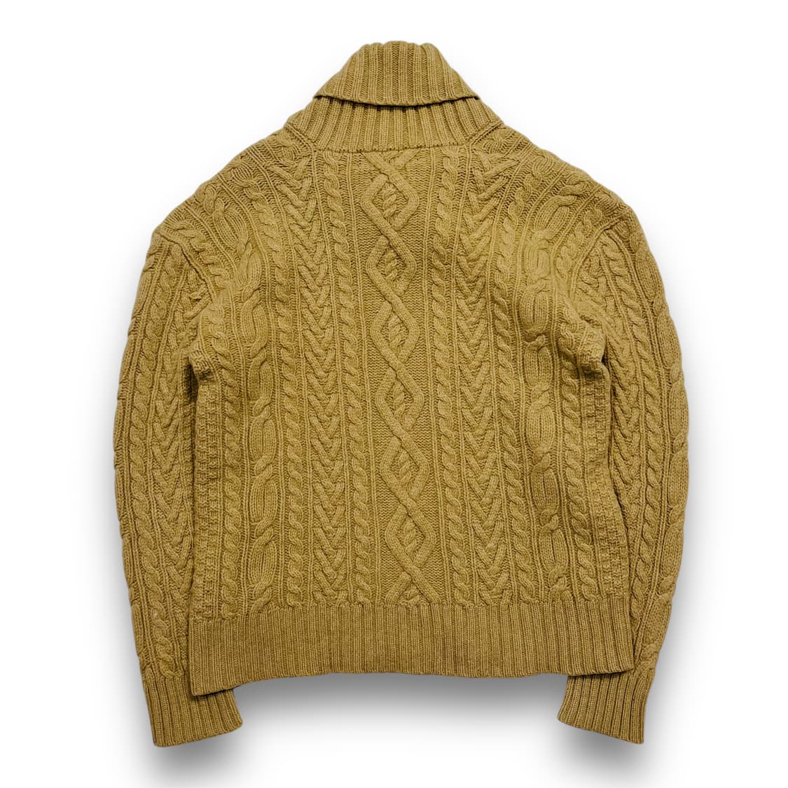 폴로 랄프로렌 숄카라 피셔맨 꽈배기 램스 울 니트 상품이미지4