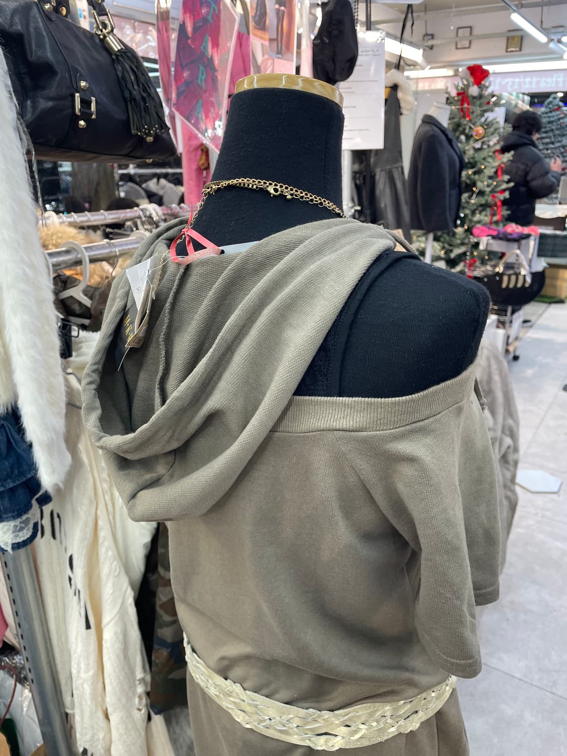 M.K.R 갸루 오프숄더 원피스 상품이미지3