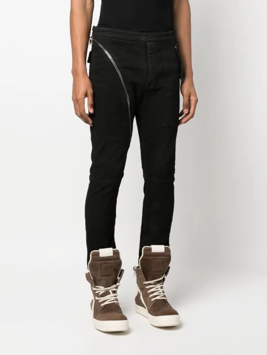 릭오웬스 14FW "MOODY" 다크쉐도우 에어컷 팬츠 블랙 상품이미지10