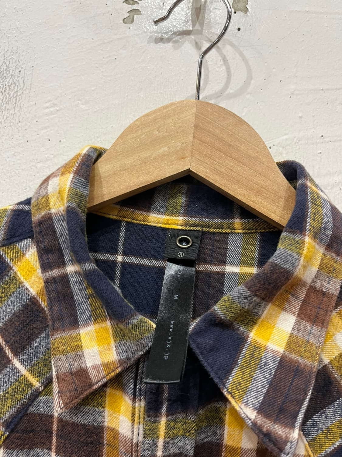 wjk 웨스턴 플란넬 체크셔츠 우먼즈 Made in JAPAN 상품이미지4