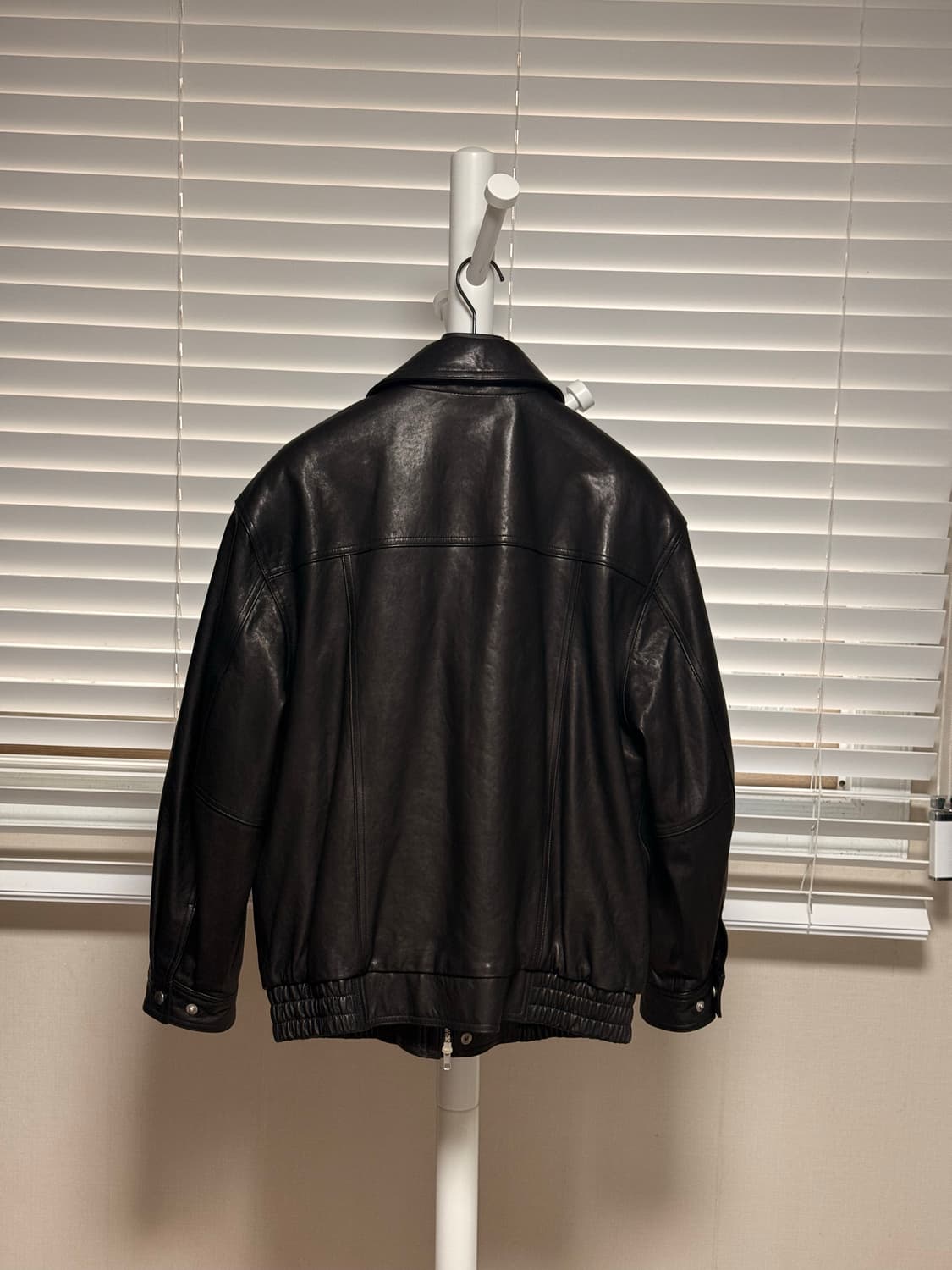 던스트 유니섹스 램스킨 블루종 M사이즈 상품이미지6