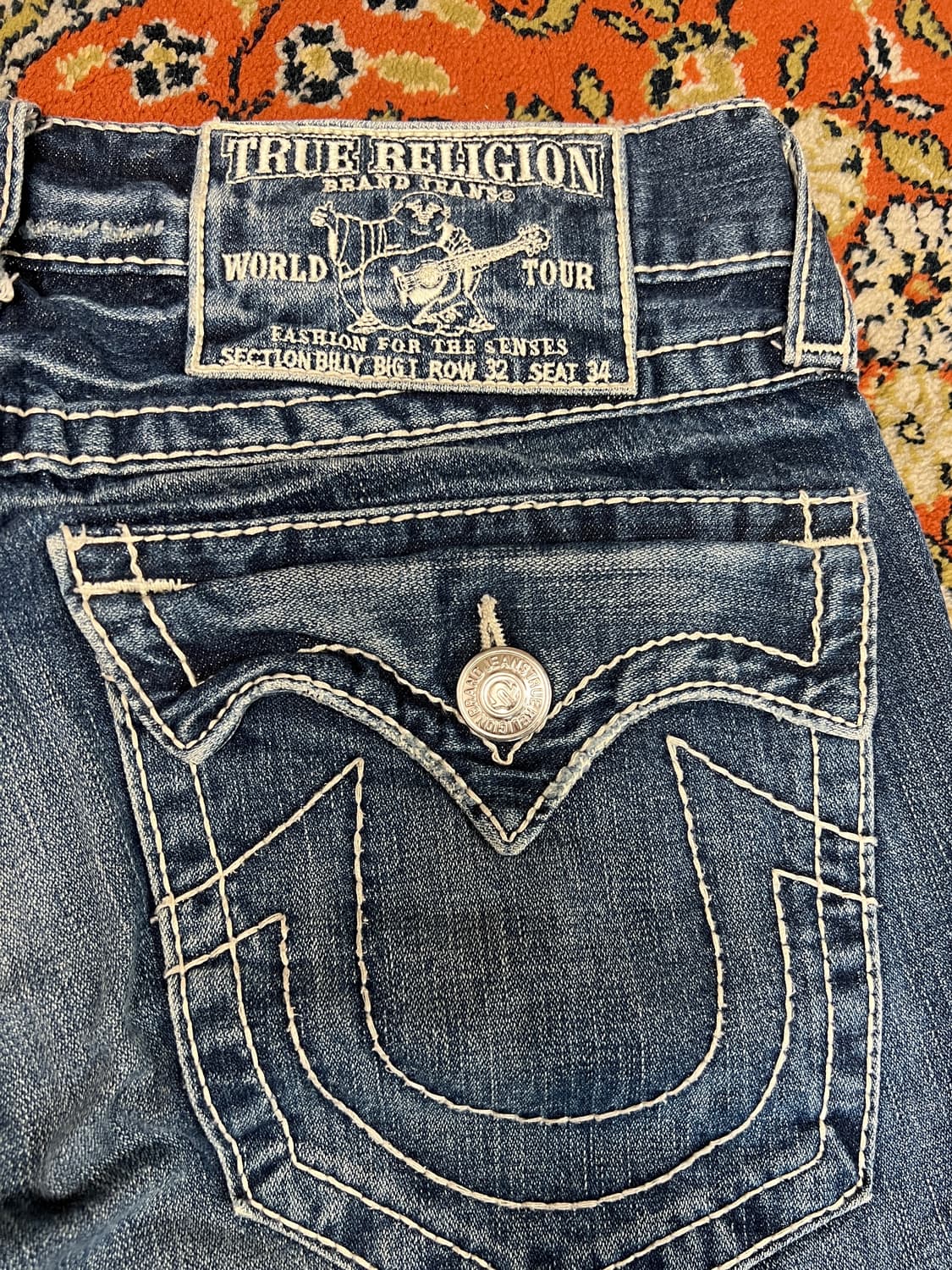 [32] 트루릴리전 빌리 빅 T 부츠컷 플레어 데님 팬츠 상품이미지3