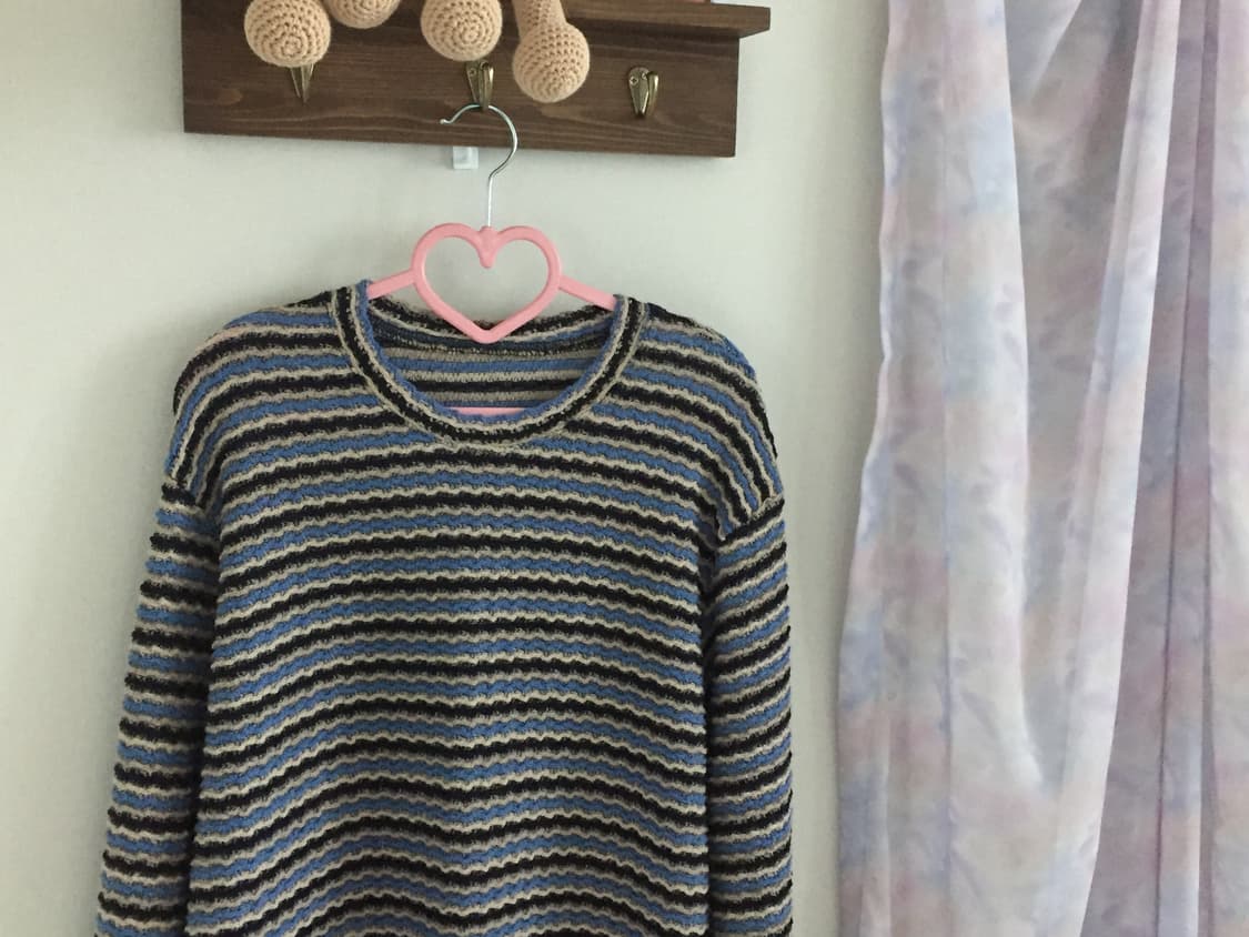 패턴 니트 상품이미지2