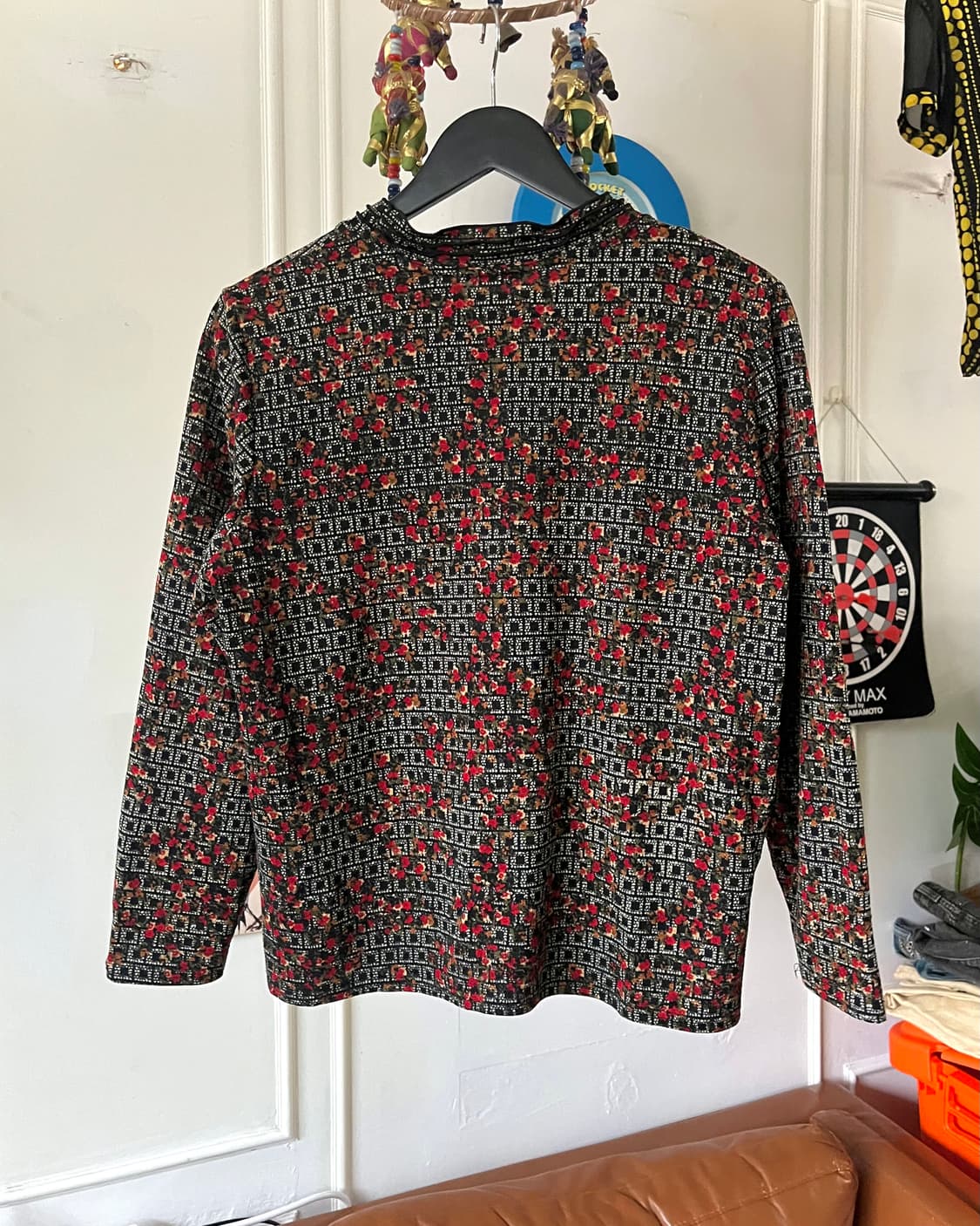 -1990s JPN Vintage Anique Floral Top 상품이미지8