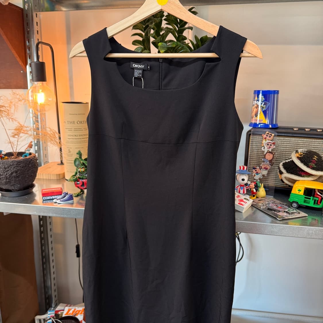 DKNY 블랙 원피스 상품이미지2