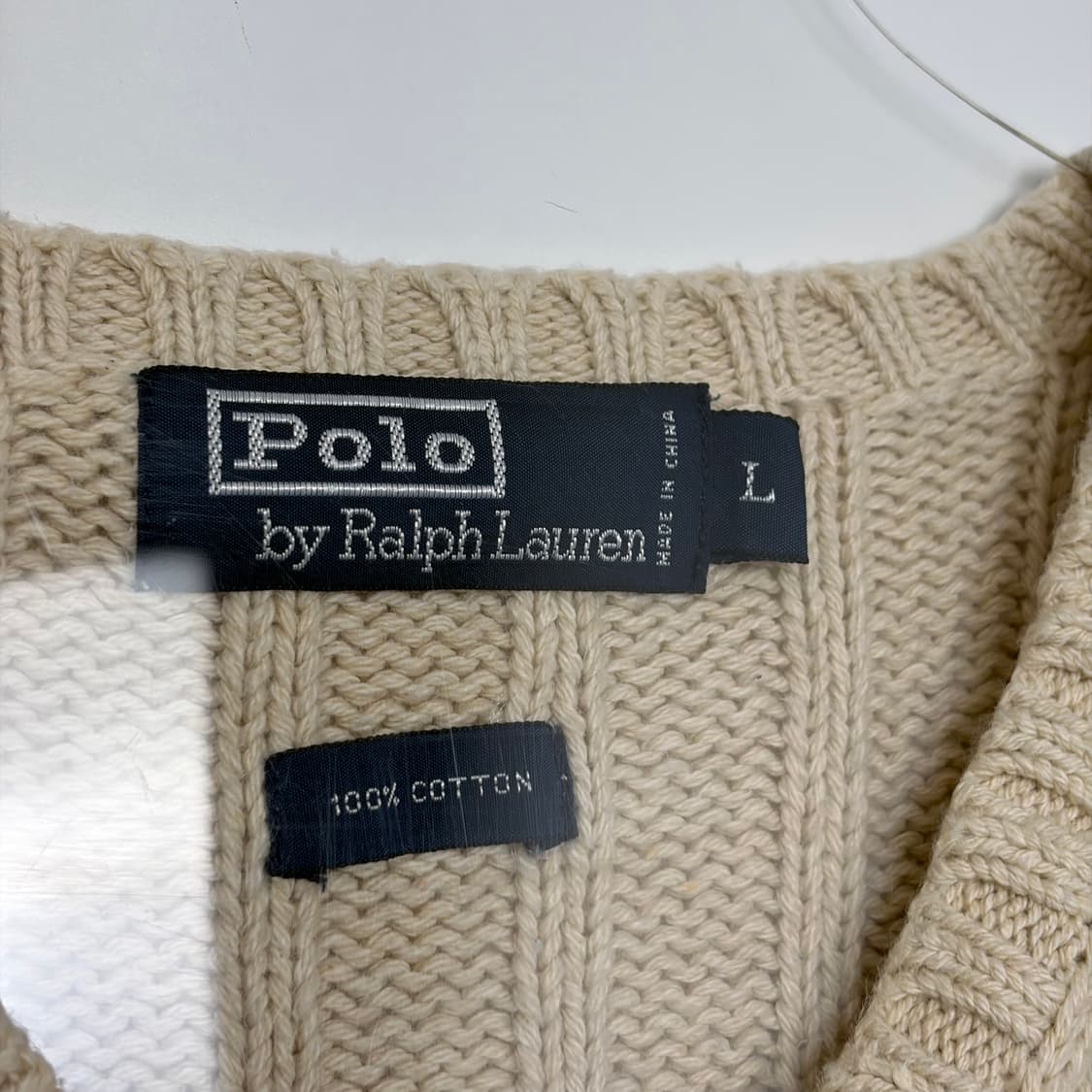 폴로 랄프로렌 브이넥 니트 티셔츠 상품이미지3