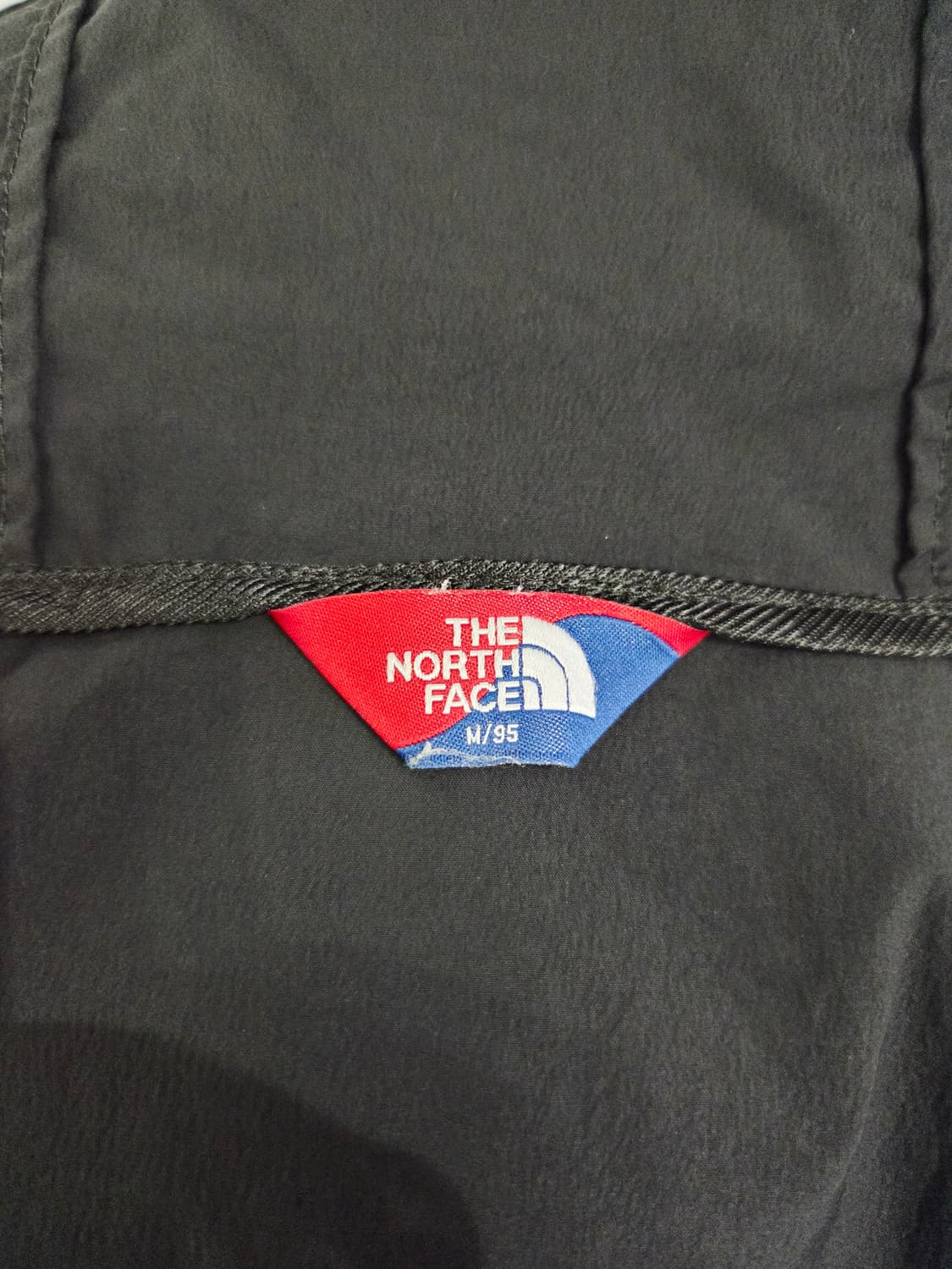 노스페이스 팀 코리아 블랙/화이트 아노락 바람막이_M 상품이미지7