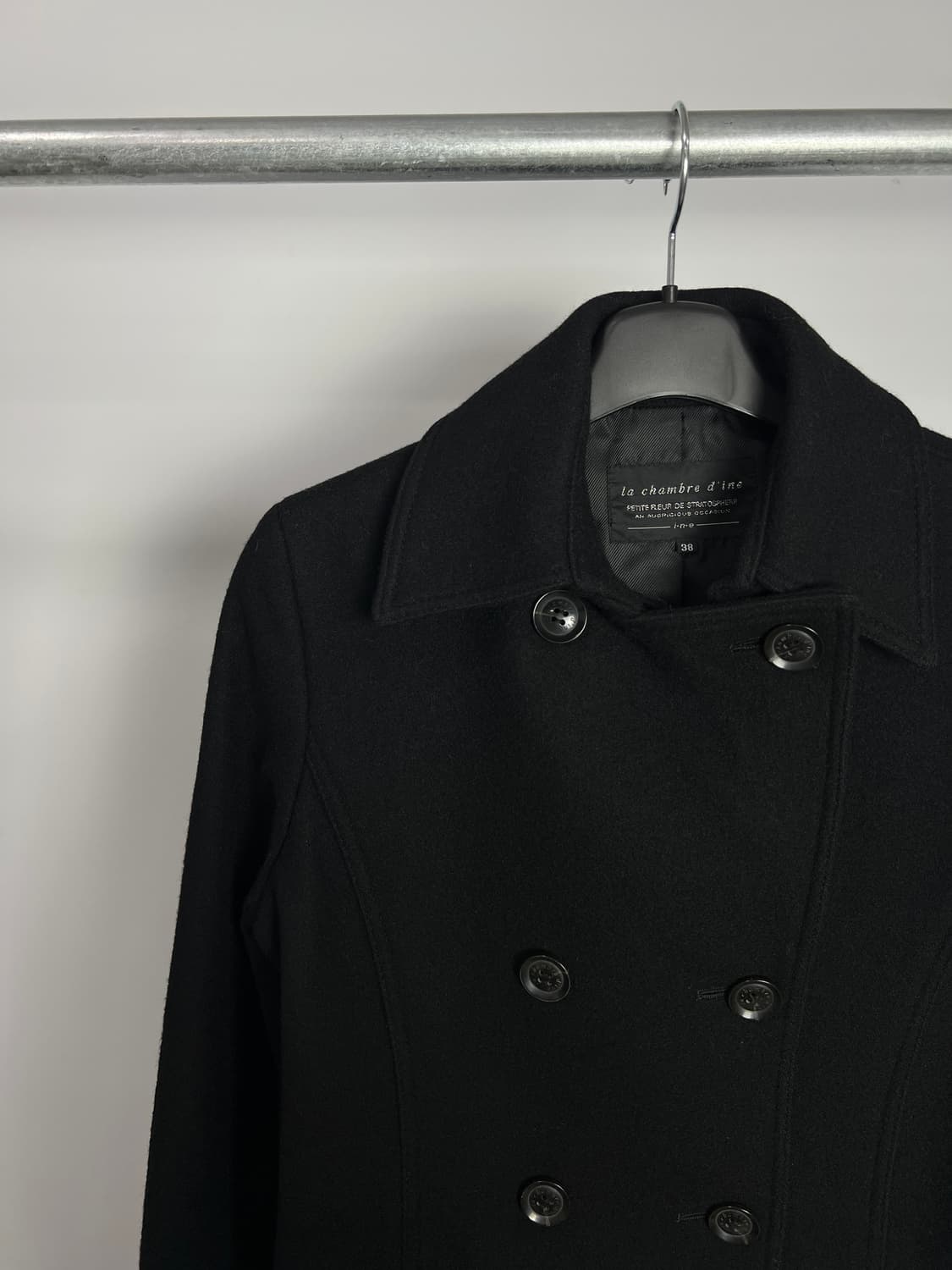 LA CHAMBRE D'INE 더블 울 코트 상품이미지2