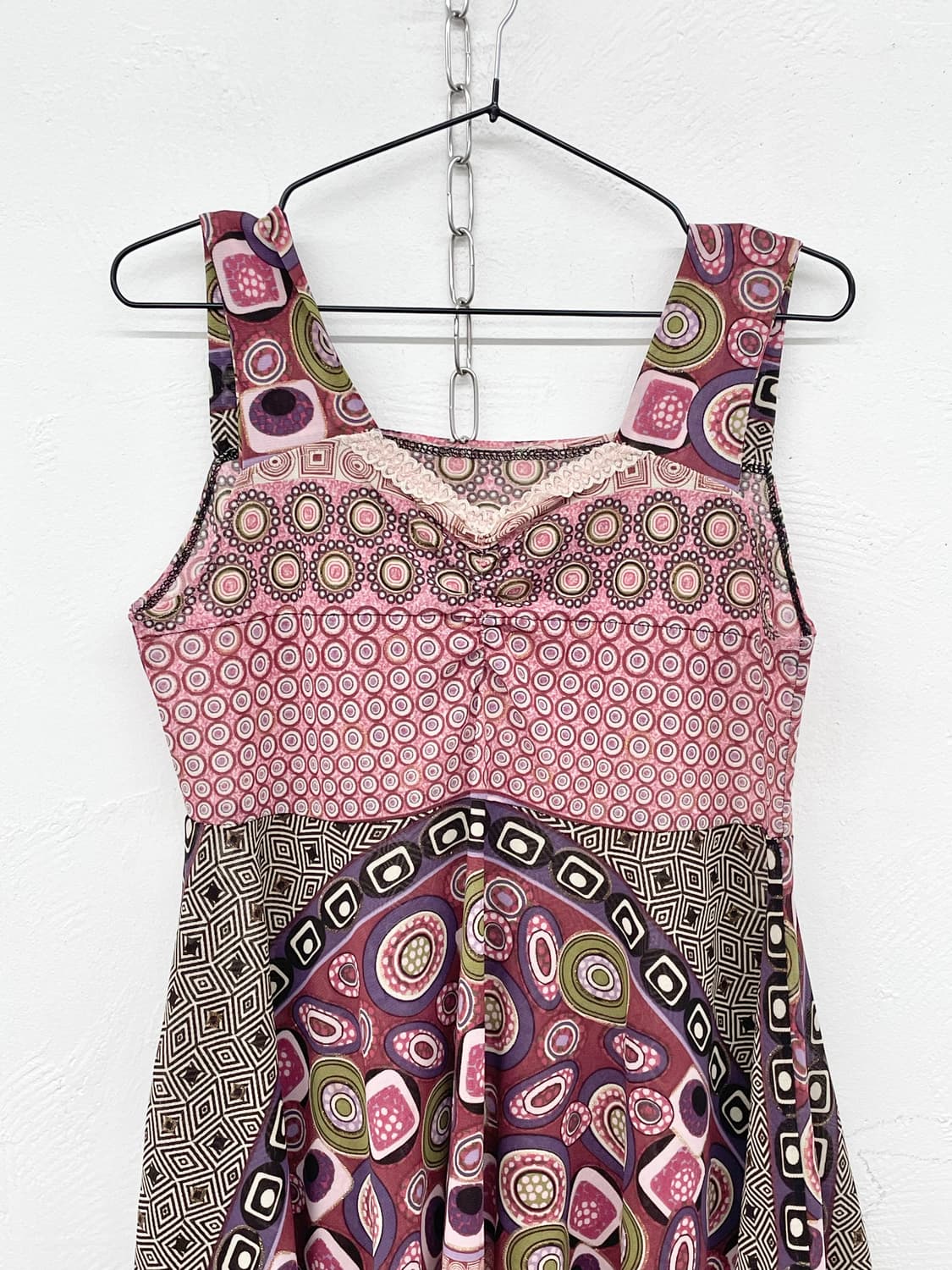 핑크 페이즐리 오리엔탈 슬립 상품이미지5