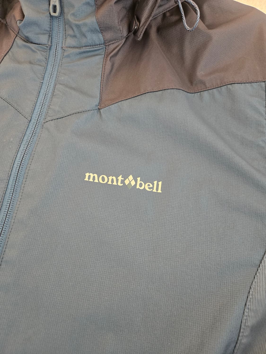 몽벨 바람막이 후드 자켓 블루 110 상품이미지4