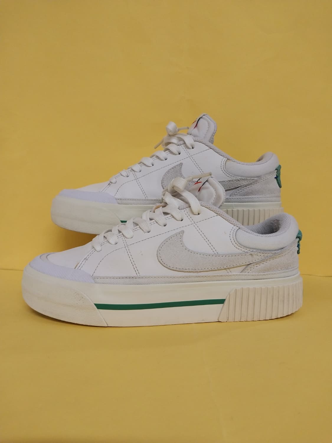 여성 나이키 코트 레거시 리프트 스니커즈, 운동화 (240) 상품이미지1