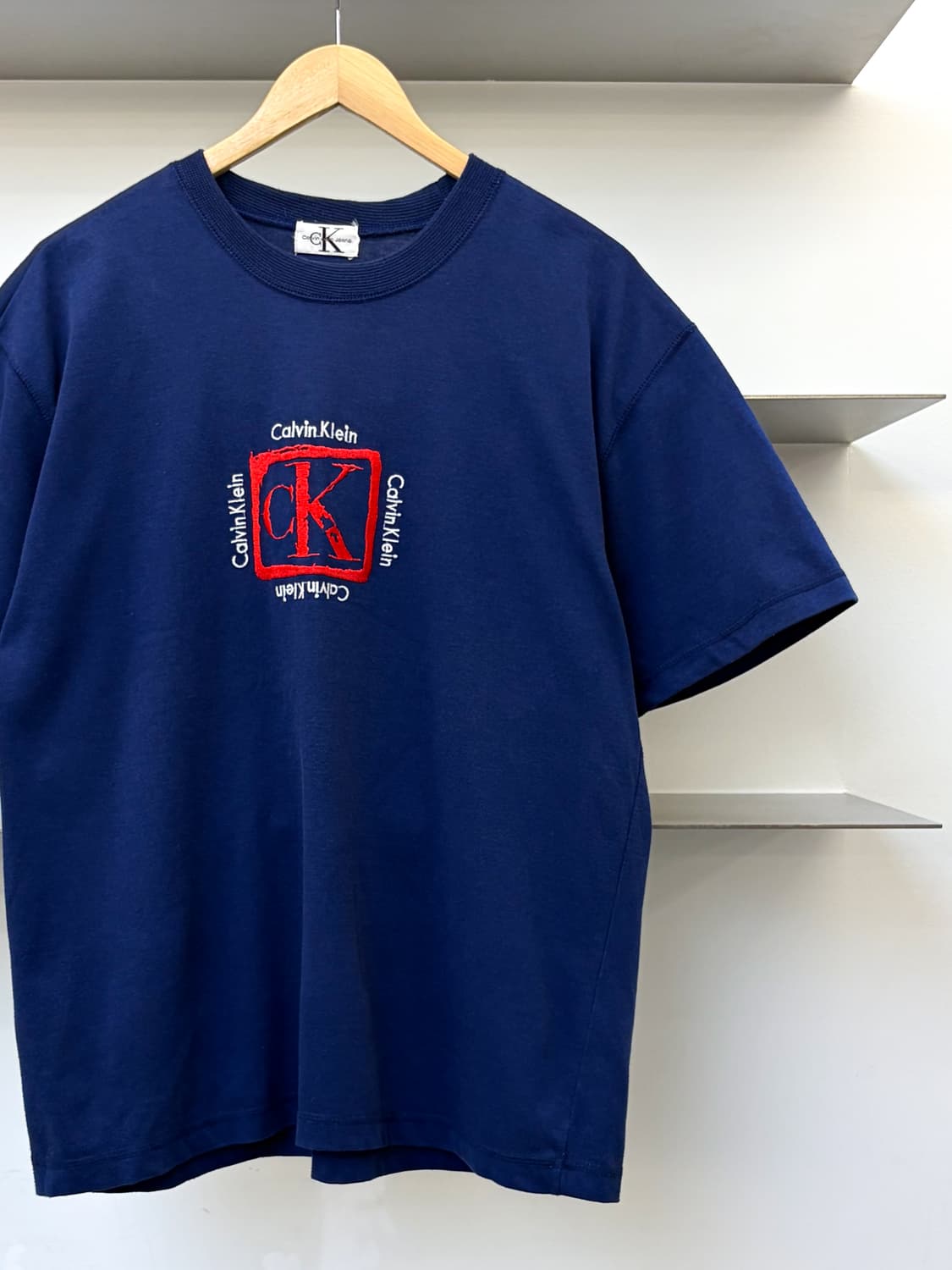 캘빈 클라인 진스 90s CK 박스 로고 티셔츠 상품이미지2