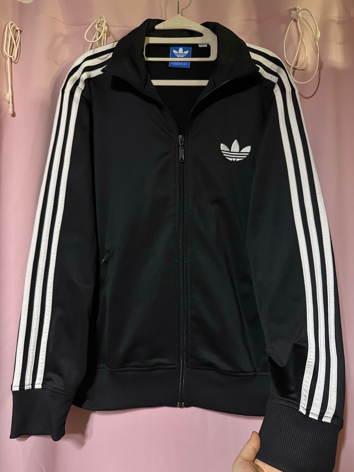 아디다스져지 아디다스 파이어버드 블랙 아디다스 불꽃트랙탑 집업 105 상품이미지2