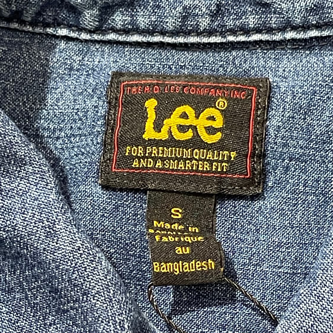 (S) Lee 리 코튼 데님 셔츠 상품이미지6